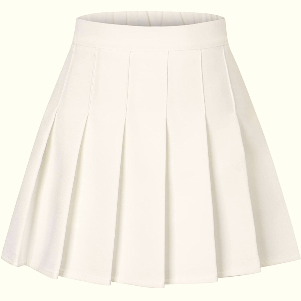 White xs skirt